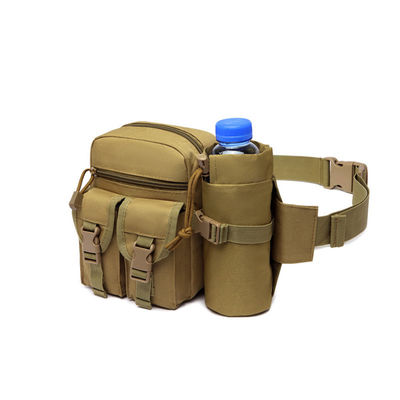 Buitencamping Multicolor Waist Backpack met riem en patroon Type Waterfles zak