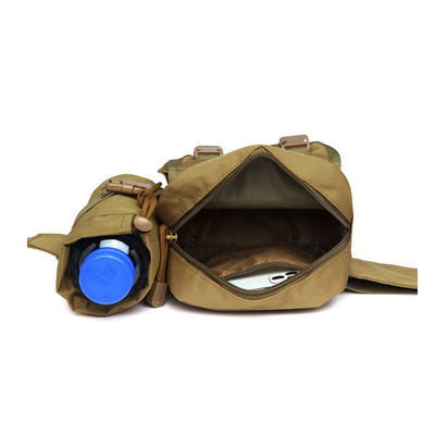 Buitencamping Multicolor Waist Backpack met riem en patroon Type Waterfles zak