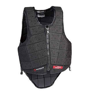 Gepersonaliseerd logo Veiligheid Padded lichtgewicht vest voor Jockey Comfortabel en beschermend