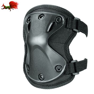 Gepersonaliseerd Logo Zwarte Knie Ellebogen Pads voor en Duurzame Bescherming