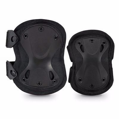 Gepersonaliseerd Logo Zwarte Knie Ellebogen Pads voor en Duurzame Bescherming