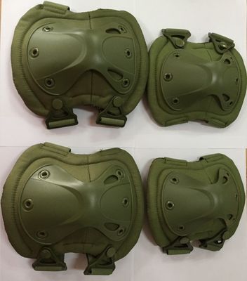 Gepersonaliseerd Logo Zwarte Knie Ellebogen Pads voor en Duurzame Bescherming