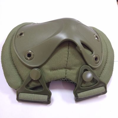 Gepersonaliseerd Logo Zwarte Knie Ellebogen Pads voor en Duurzame Bescherming