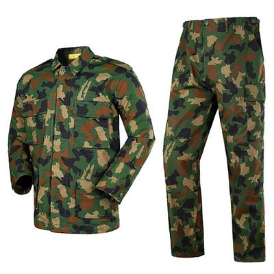Anti-UV-bescherming Bosbouw BDU-training Bewakingsuniformen Aangepaste kleding 1,5 per set