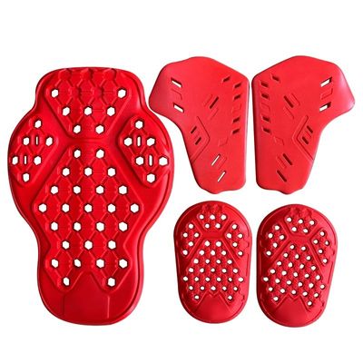 Motorfiets Soft PU Knie Elbow Schouder Pads Motocross Protectors CE gecertificeerd