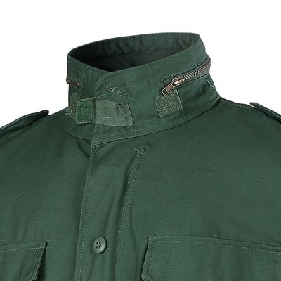 Aanvaardbaar OEM/ODM Polyester/Cotton Olive Green Mens Jacket M65 Voor buitenactiviteiten XS-XXL