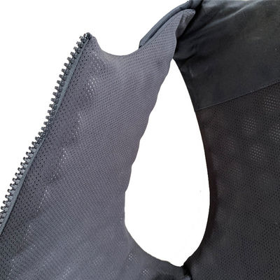 Zwarte veiligheidskleed voor ruiters lichtgewicht comfortabel ruitervest 1,2 kg