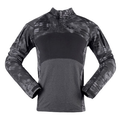Persoonlijke kleur Mensen lange mouwen gebreide overhemd Uniform voor zomer kikker training pak