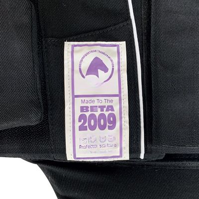 Ruitervest Zwart S-XL Paardrijden Lichaamsbeschermer Padded Jacket Buitenkleding