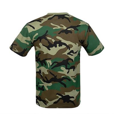 Trainingshorts ademend en antistatisch ronde nek katoenen T-shirt voor mannen