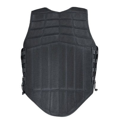 Aanpasbaar logo Ruiterlichaam vest met CE-certificering en EVA-blokbescherming