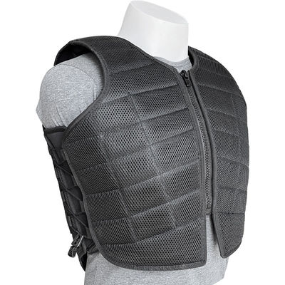 Aanpasbaar logo Ruiterlichaam vest met CE-certificering en EVA-blokbescherming