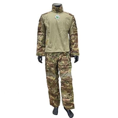 65% polyester 35% katoen trainingsuniform CP kleur kikkerpak met knie-elleboogkussens