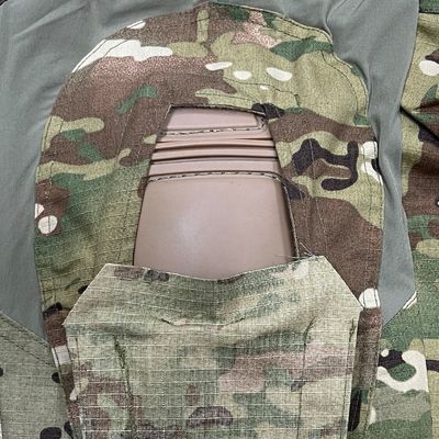 65% polyester 35% katoen trainingsuniform CP kleur kikkerpak met knie-elleboogkussens