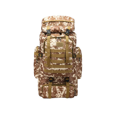 Soft Handle 80L Waterdicht Multifunktioneel Camouflage Hiking Bag voor Bergtraining