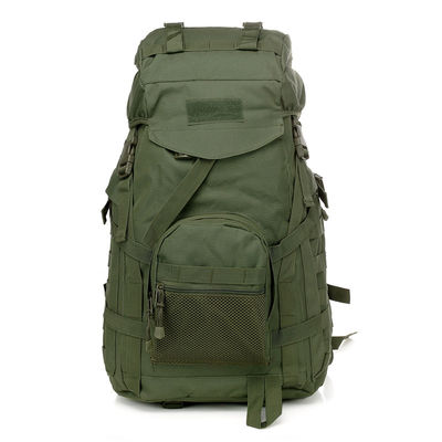 Zwarte rugzak met grote capaciteit voor buitensport van PVC-voer en 600D-polyester