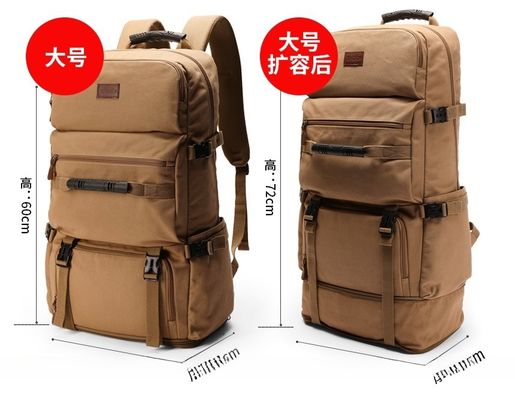 Oxfordstofmateriaal Grote bagage voor mannen voor vrijetijdsbesteding