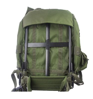 Aluminium frame 50L groene rugzak voor buitensporten en verkenning
