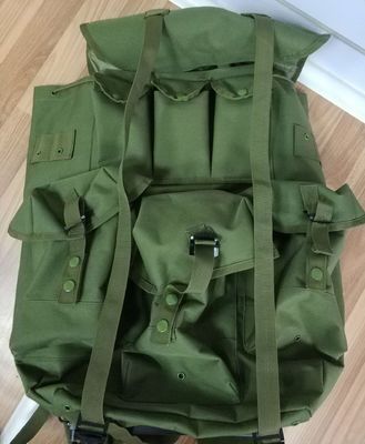 Aluminium frame 50L groene rugzak voor buitensporten en verkenning
