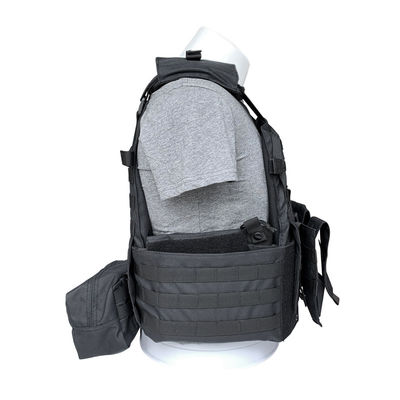 Multifunktioneel beschermvest met Molle-systeem en zakjes voor lichaamsveiligheid in maten S-2XL