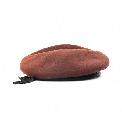 Gepersonaliseerde ademende comfortabele baret 100% wol materiaal voor volwassenen in casual style