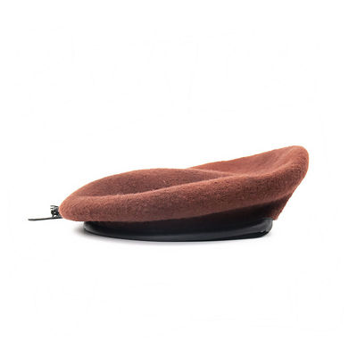 Gepersonaliseerde ademende comfortabele baret 100% wol materiaal voor volwassenen in casual style