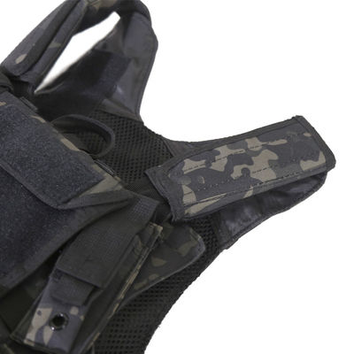 Verstelbaar multifunctioneel vest van polyesterstof voor training en lichaamsbescherming