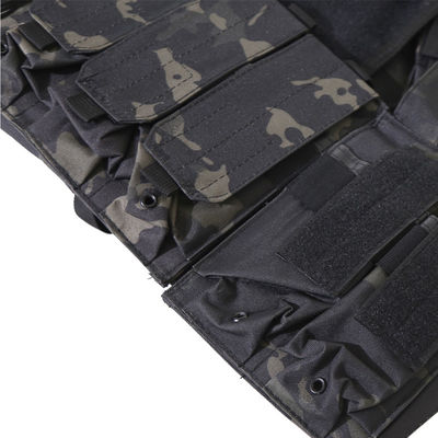 Verstelbaar multifunctioneel vest van polyesterstof voor training en lichaamsbescherming
