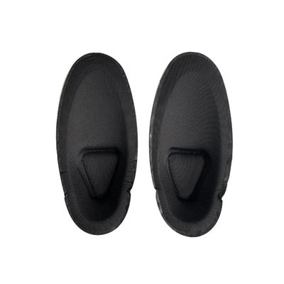 Professionele bescherming Knie- en elleboogkussens Flexibel zwart polyester voor veiligheid