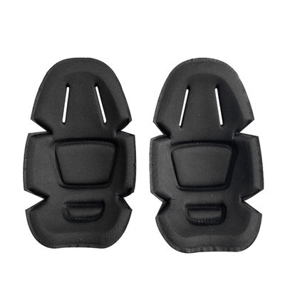 Professionele bescherming Knie- en elleboogkussens Flexibel zwart polyester voor veiligheid