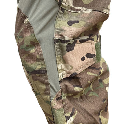 Draagvast zwart uniformpak voor training in het buitenleven ademend kleding met lange mouwen