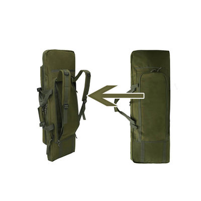50 liter capaciteit Khaki rechthoekige rugzak voor al uw essentie