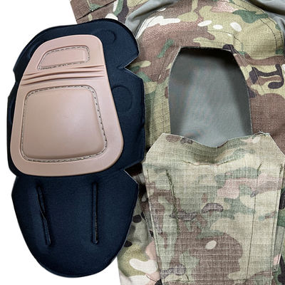 Draagvast zwart uniformpak voor training in het buitenleven ademend kleding met lange mouwen