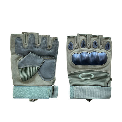 Waterdichte en comfortabele handbescherming met een halve vinger voor buitenactiviteiten in Khaki