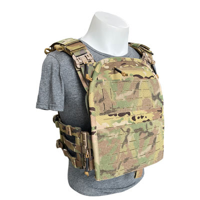 Unisex Molle vest ademend polyester body protector met Molle design