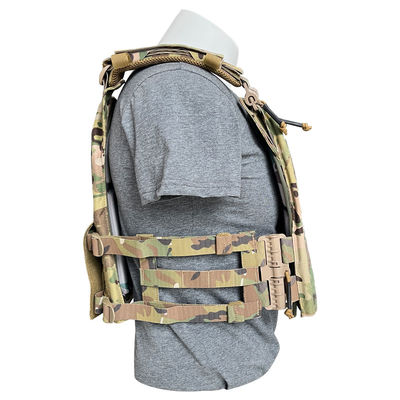 Unisex Molle vest ademend polyester body protector met Molle design