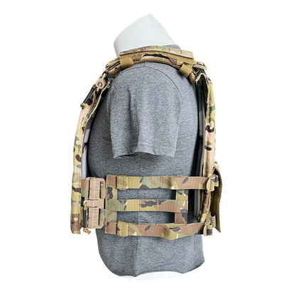 Unisex Molle vest ademend polyester body protector met Molle design