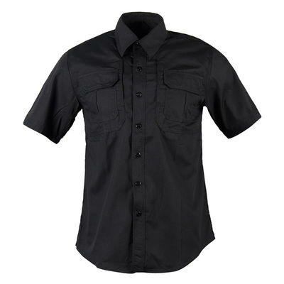 Breathable korte mouwen camouflage stijl formele shirts voor mannen en vrouwen in bulk