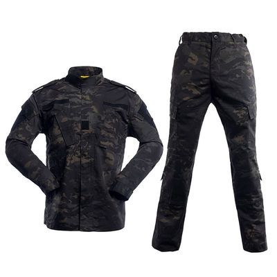 Naadloos samensmelten buiten wandelen Werktraining Pak lange mouwen overhemden broek ACU Mannen camouflage uniform