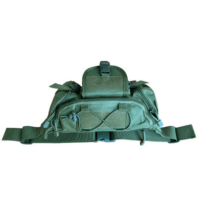 Unisex outdoor training middelzak voor actieve levensstijl en lichaamsbeweging in nylon