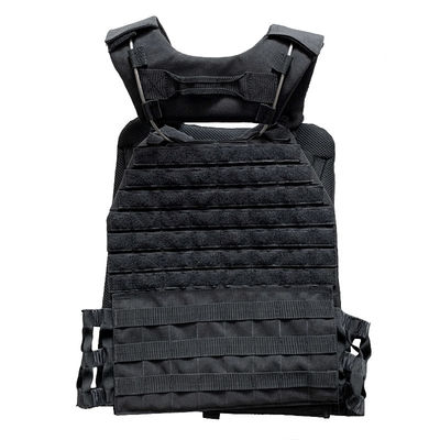 Zwart S-XXL sporttrainingsvest met snel loslaten