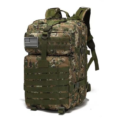 Soft Handle Outdoor Backpack voor aanpasbare capaciteit en waterdichte bescherming