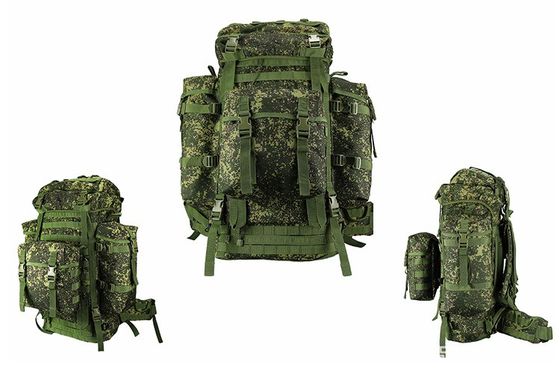 Gepersonaliseerde kleur PVC bekleding materiaal 80L rugzak voor outdoor sport avontuur