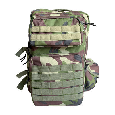 Buitenste frame multifunctionele tas 55L rugzak voor bergbeklimming Training Combat Camping