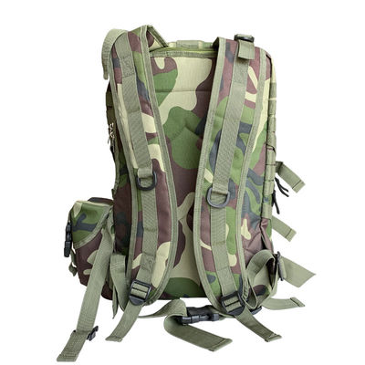 Buitenste frame multifunctionele tas 55L rugzak voor bergbeklimming Training Combat Camping
