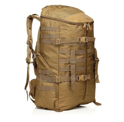 Comfortabele fysiologische krom rug 60L rugzak voor reizen, kamperen en speciale troepen