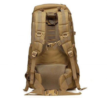 Comfortabele fysiologische krom rug 60L rugzak voor reizen, kamperen en speciale troepen
