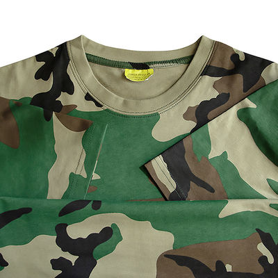 Basisbescherming T-shirt voor mannen voor buitensporten en polyester katoen