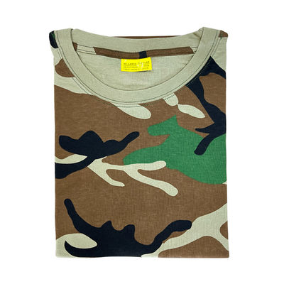 Basisbescherming T-shirt voor mannen voor buitensporten en polyester katoen