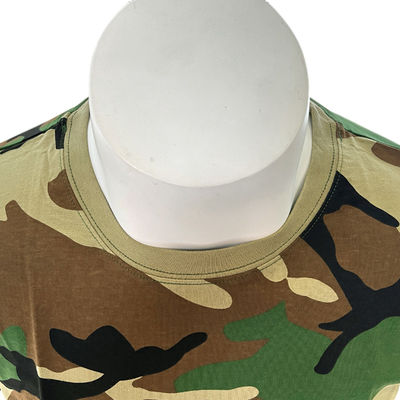 Basisbescherming T-shirt voor mannen voor buitensporten en polyester katoen